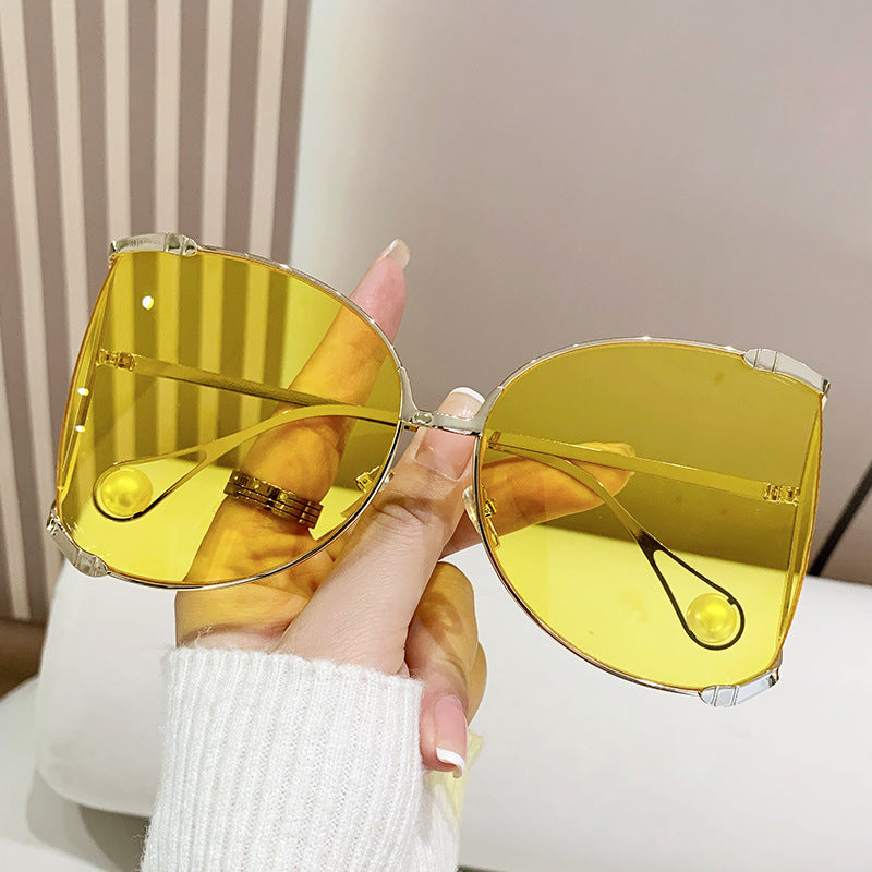 Oversized Luxury Slim Frame Sunglasses