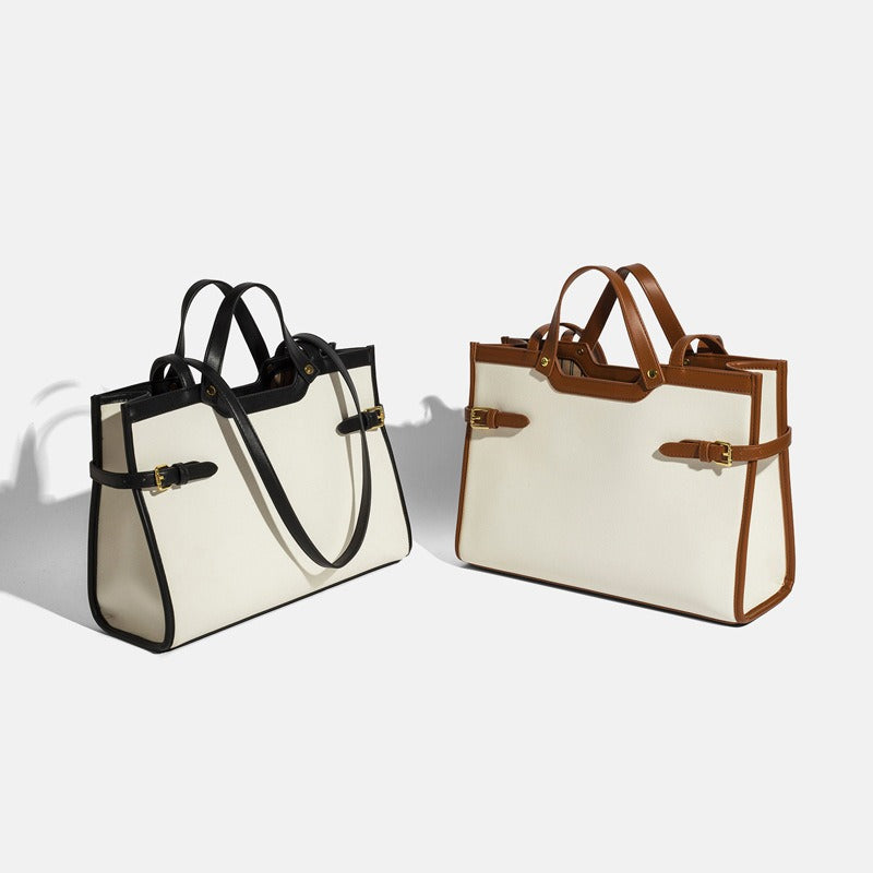 Large Single Sling Canvas Tote Bag