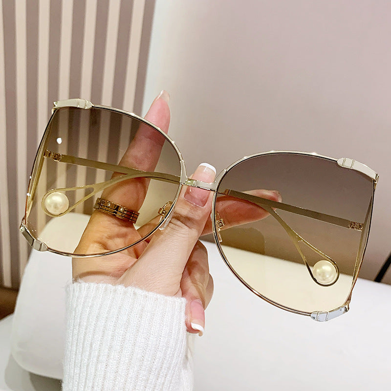 Oversized Luxury Slim Frame Sunglasses
