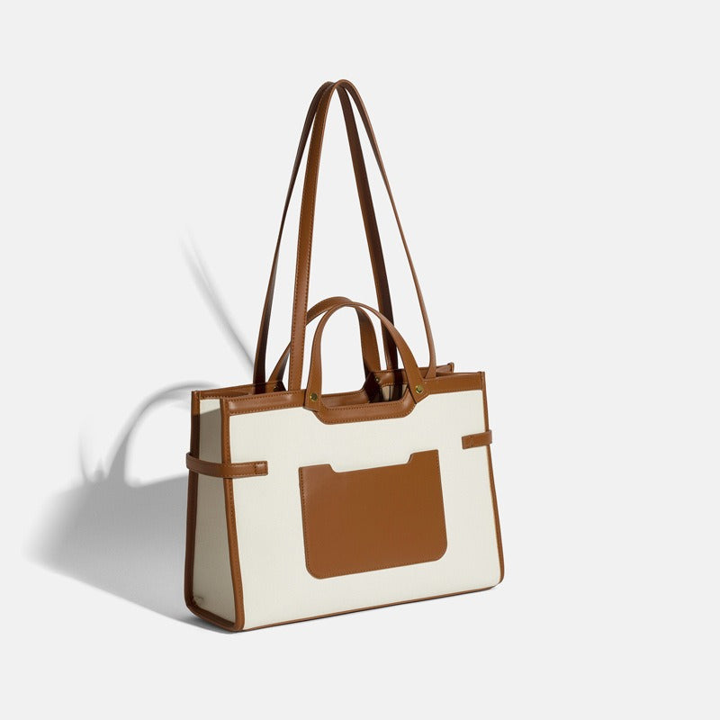 Large Single Sling Canvas Tote Bag